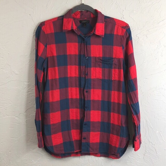 J.Crew Buffalo Plaid Shirt - Picture 4 of 10